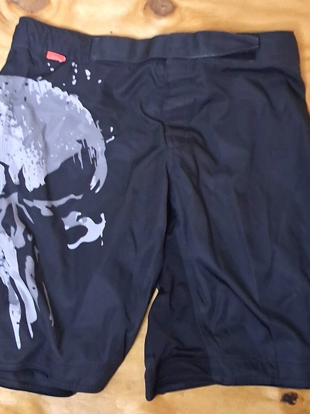 Hayabusa Punisher Fight Shorts Size L MMA Grappling Training Shorts Marvel